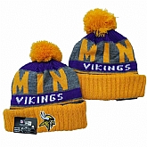 Minnesota Vikings Team Logo Knit Hat YD (5),baseball caps,new era cap wholesale,wholesale hats